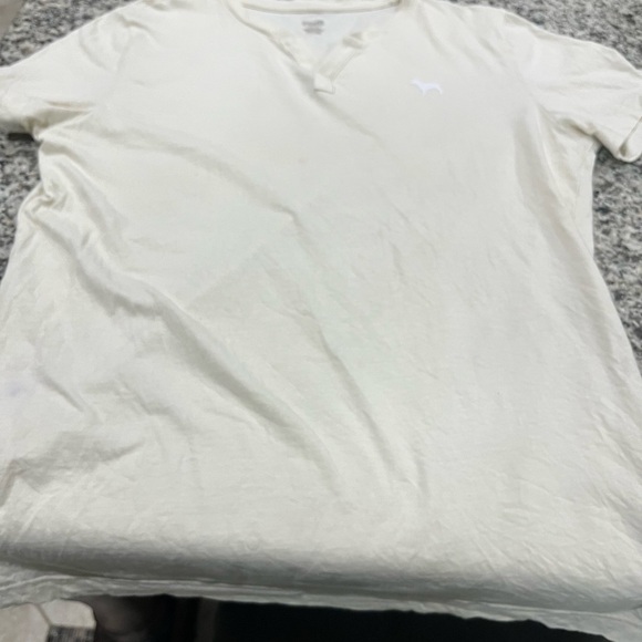 PINK Victoria's Secret Tops - Women’s Cream PINK T-Shirt